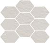 CAC Lace Hexagon White